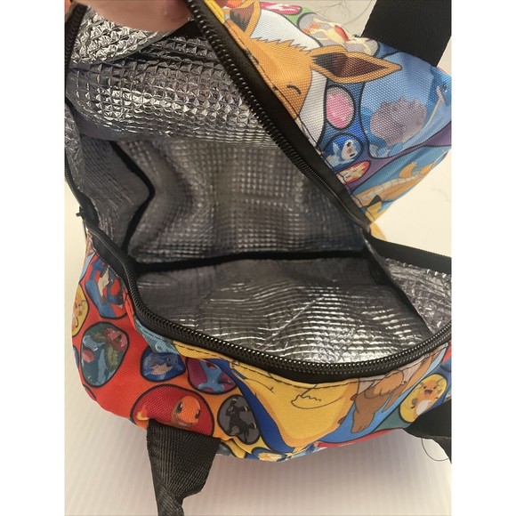 Pokémon Insulated Lunch Bag 9” high x 9” long x 5.5” wide - Picture 10 of 10